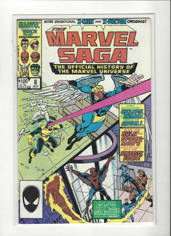 The Marvel Saga the Official History of the Marvel Universe #8 VF/NM