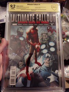 Ultimate Fallout 4 (2011) Auto'd 1st appearance of Miles Morales