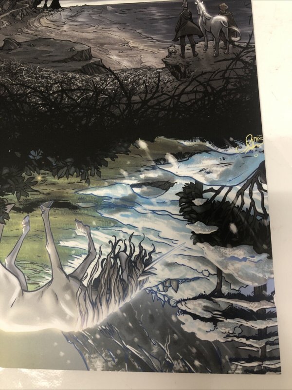 The Last Unicorn Issue # 1 Signed Peter S. Beagle (NM) Variant • IDW Publishing