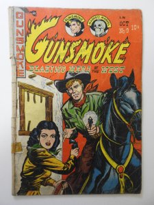 Gunsmoke #9 (1950) FR Condition see description