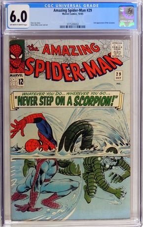 The Amazing Spider-Man #29 (1965) CGC Graded 6.0