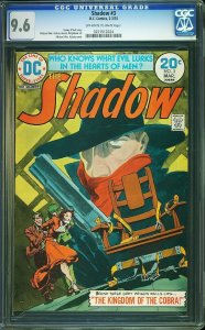 Shadow #3 (1974) CGC 9.4 NM
