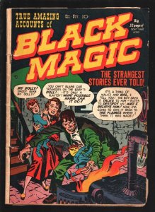 Black Magic #1 1950-Headline-First issue-Pre-code horror-Simon & Kirby story ...
