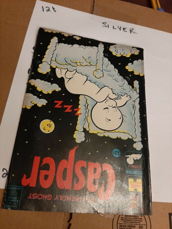 Vintage.CASPER THE FRIENDLY GHOST #67. NICE LOOKING BOOK!