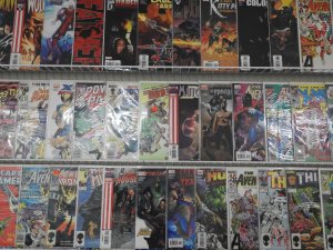Huge Lot 140+ Comics W/ Captain America, Daredevil, ROM+ Avg VF- Condition!