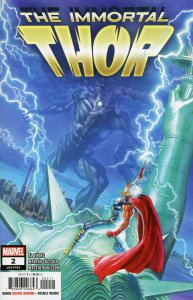 immortal Thor #2 Marvel Comics Alex Ross Regular Cover Near Mint