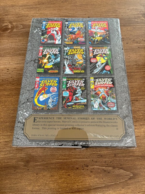 Marvel Masterworks Vol #19 Silver Surfer 7-18 Hardcover Comic Book SEALED 5 J410