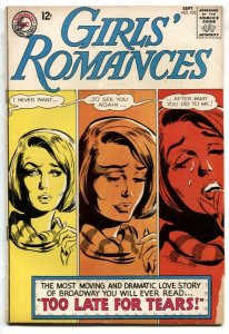 GIRLS' ROMANCES #103 comic book-DC ROMANCE g/vg
