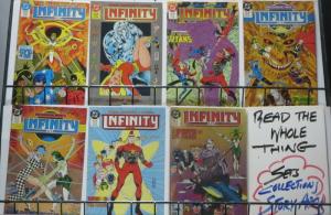 INFINITY INC COLLECTION! 39 issues F-VF Todd McFarlane! Roy Thomas! Kids of JSA!