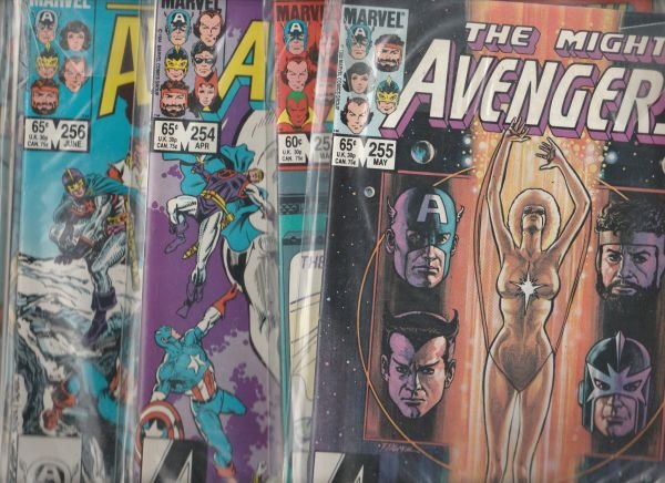 Avengers, The Set #253to262 (Apr-82) NM- High-Grade Avengers