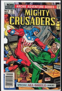 The Mighty Crusaders #6 (1984) Shield
