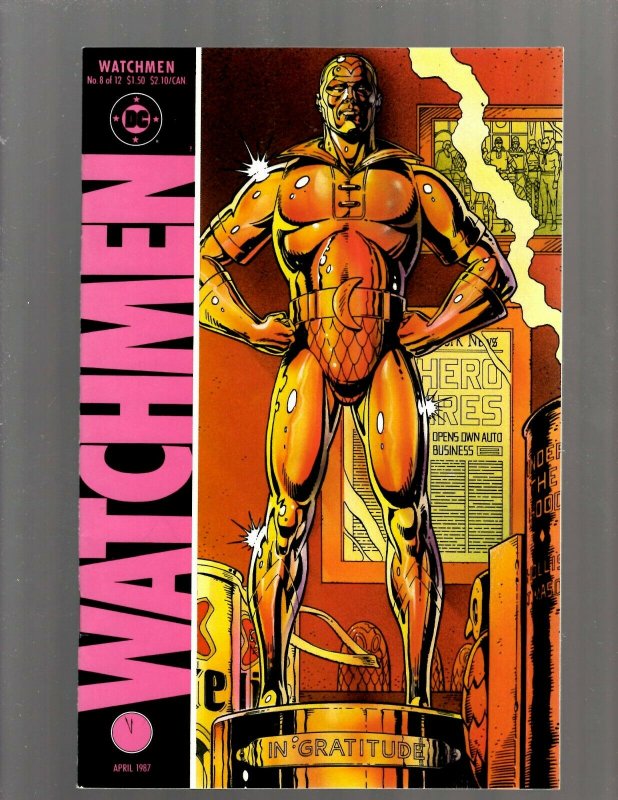 Watchmen Complete DC Comics LTD Series # 1 2 3 4 5 6 7 8 9 10 11 12 A. Moore SB5