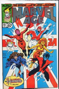 Marvel Age #60 (1988) Excalibur