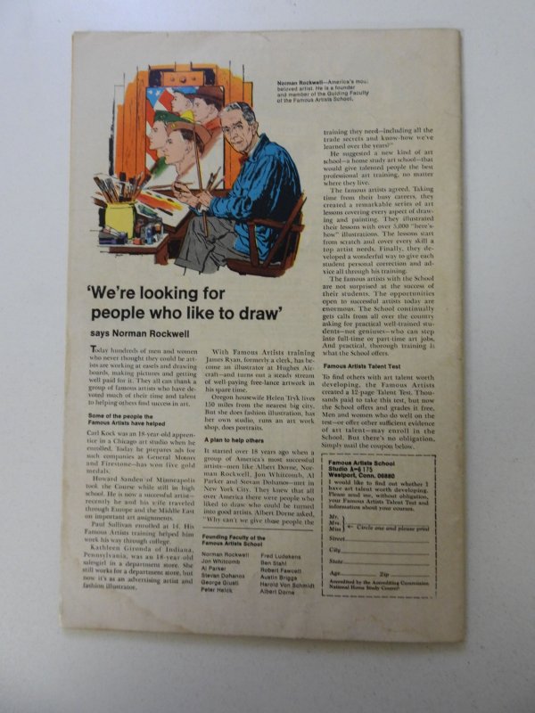 The Silver Surfer #10 (1969) VG+ condition moisture damage