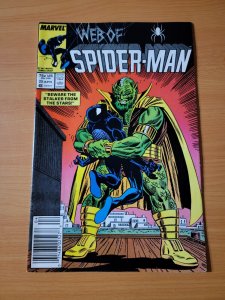 Web of Spider-Man #25 Newsstand Variant ~ VF - NEAR MINT NM ~ 1987 Marvel Comics