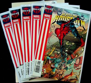 Spider-Man: House of M #1-5 (Aug-Dec 2005, Marvel) - 5 comics - Near Mint