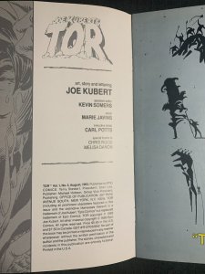 1993 Joe Kubert's TOR Heavy Hitters #3 VF- 7.5 Epic Comics