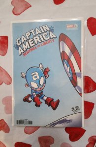 Captain America: Sentinel of Liberty #1 Young Cover (2022)
