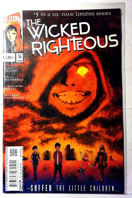 The Wicked Righteous #5 (2018) Alterna Comics 1st Print Comic Book