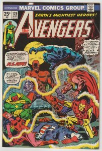 Avengers #126 (Aug 1974, Marvel), FN condition (6.0), Klaw & Solarr apps.
