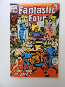 Fantastic Four #104 (1970) VG condition bottom staple detached from cover