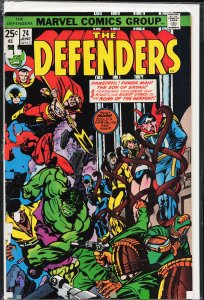 The Defenders #24 (1975) The Defenders