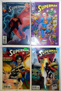 Superman Lot of 4 #0, 66, 85, Action 748 (1992) DC Comics 1st Print Comic Books