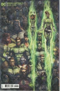 Green Lantern # 9 Variant Cover NM DC 2021 [B9]