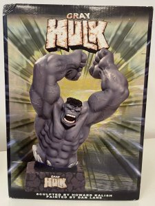 Dynamic Forces Grey Hulk Statue New In Box