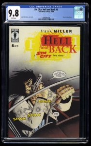 Sin City: Hell and Back #5 CGC NM/M 9.8 White Pages