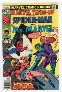 Marvel Team-Up #62 Chris Claremont  John Byrne Spider-Man Ms. Marvel NM-/VF+