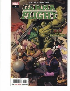 Gamma Flight #5 (Of 5) Cover A Yu Marvel 2021 EB34