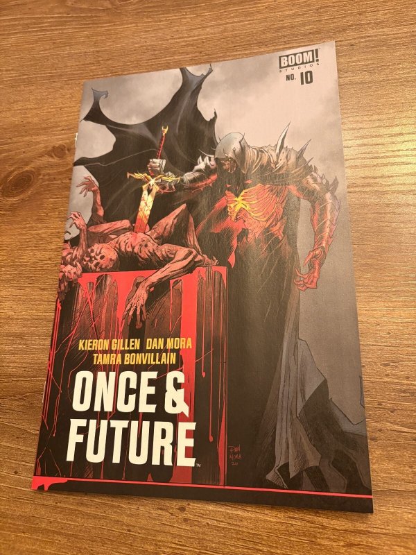 Lot Of 4 Once & Future Boom ! Studios Comic Books # 9 10 11 12 NM 7 J430