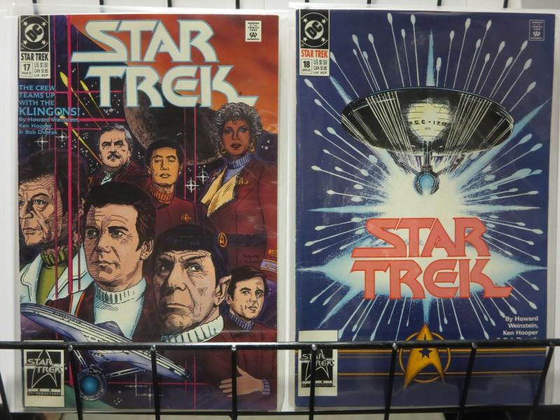 STAR TREK 17-18 PARTNERS complete story