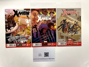 3 Wolverine & The X-Men Marvel Comic Books # 27 28 29 Avengers Hulk Thor 96 JS15