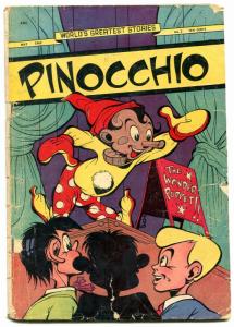 WORLD'S GREATEST STORIES #2-1949-JUBILEE-PINOCCHIO-WONDER PUPPET-fr/good