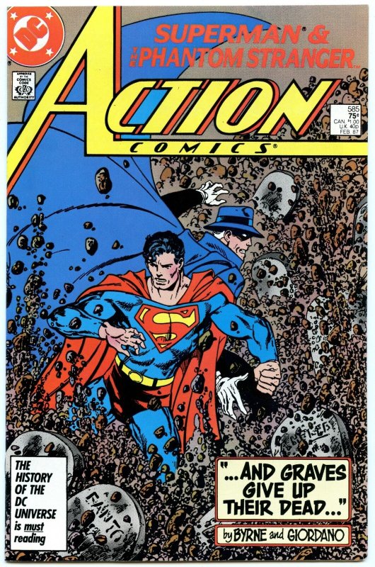 Action Comics 585 Feb 1987 NM- (9.2)