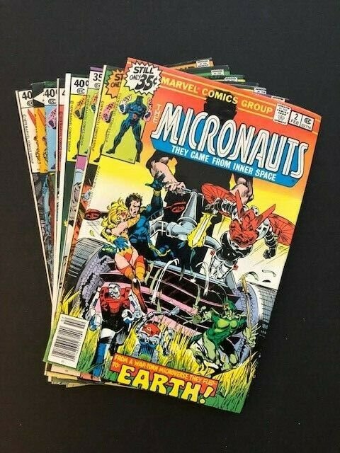 LOT of 8~MARVEL THE MICRONAUTS #2-7, 9-10  1978/79 FINE/VERY FINE  (A183)