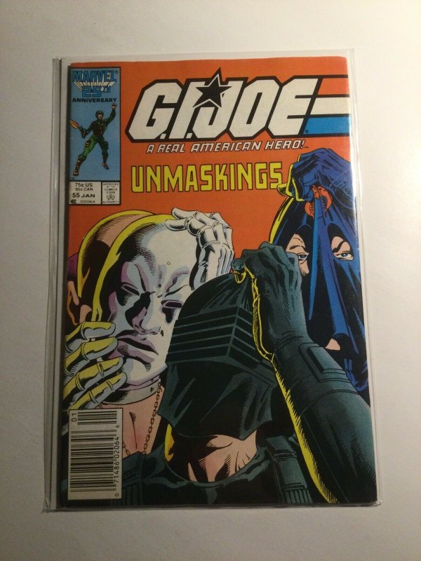 GI Joe 55 near mint- nm- newsstand edition Marvel