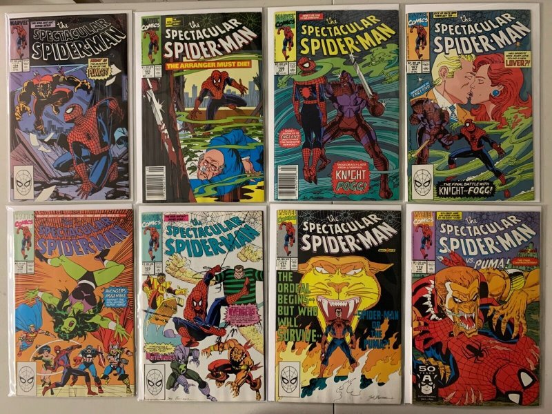 Peter Parker Spectacular Spider-Man comics #121-190 + 2 annual 48 diff (1986-92)