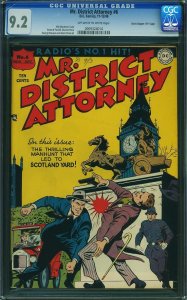 Mr. District Attorney #6 (1948) CGC 9.2