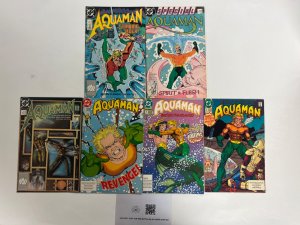 6 Aquaman DC Comic Books # 1 1 1 2 4 5 Batman Superman Wonder Woman 34 JS26
