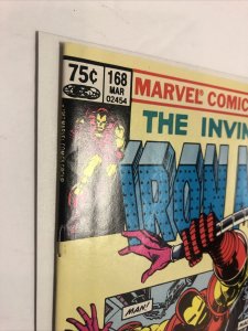 Iron Man (1983) # 168 (VF/NM) Canadian Price Variant CPV