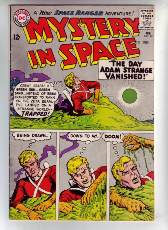 Mystery in Space #97 (Feb-65) VF+ High-Grade Adam Strange