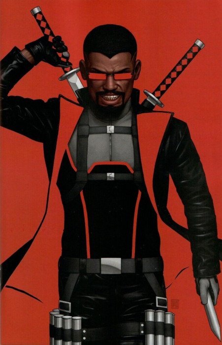 Blade (6th Series) #1E VF/NM ; Marvel | 29 Vampire Hunter Negative