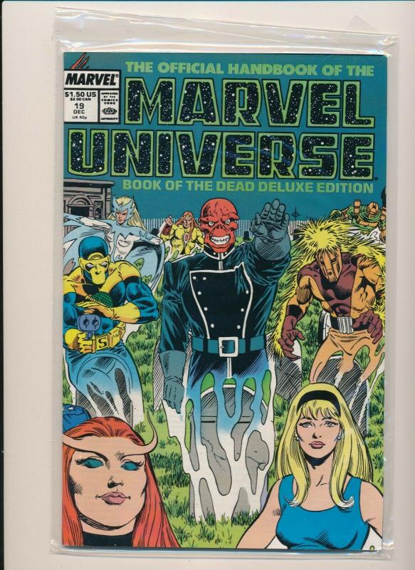 Lot of 8-MARVEL UNIVERSE BOOK OF DEAD I&II, Weapons, & MORE!! #13-20 VF(PF748) 