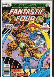 Fantastic Four #217 (1980) Fantastic Four