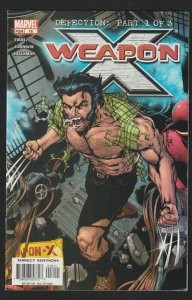 Wolverine: Weapon X #16 (2004) Marvel Comics ~ Defection Part 1 of 3