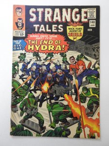 Strange Tales #140 (1966) W/ Dr. Strange & Nick Fury! Sharp Fine- Condition!