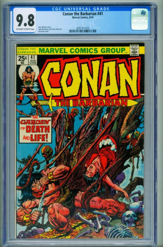 Conan The Barbarian #41 CGC 9.8 1974- comic book-Marvel-4291311010